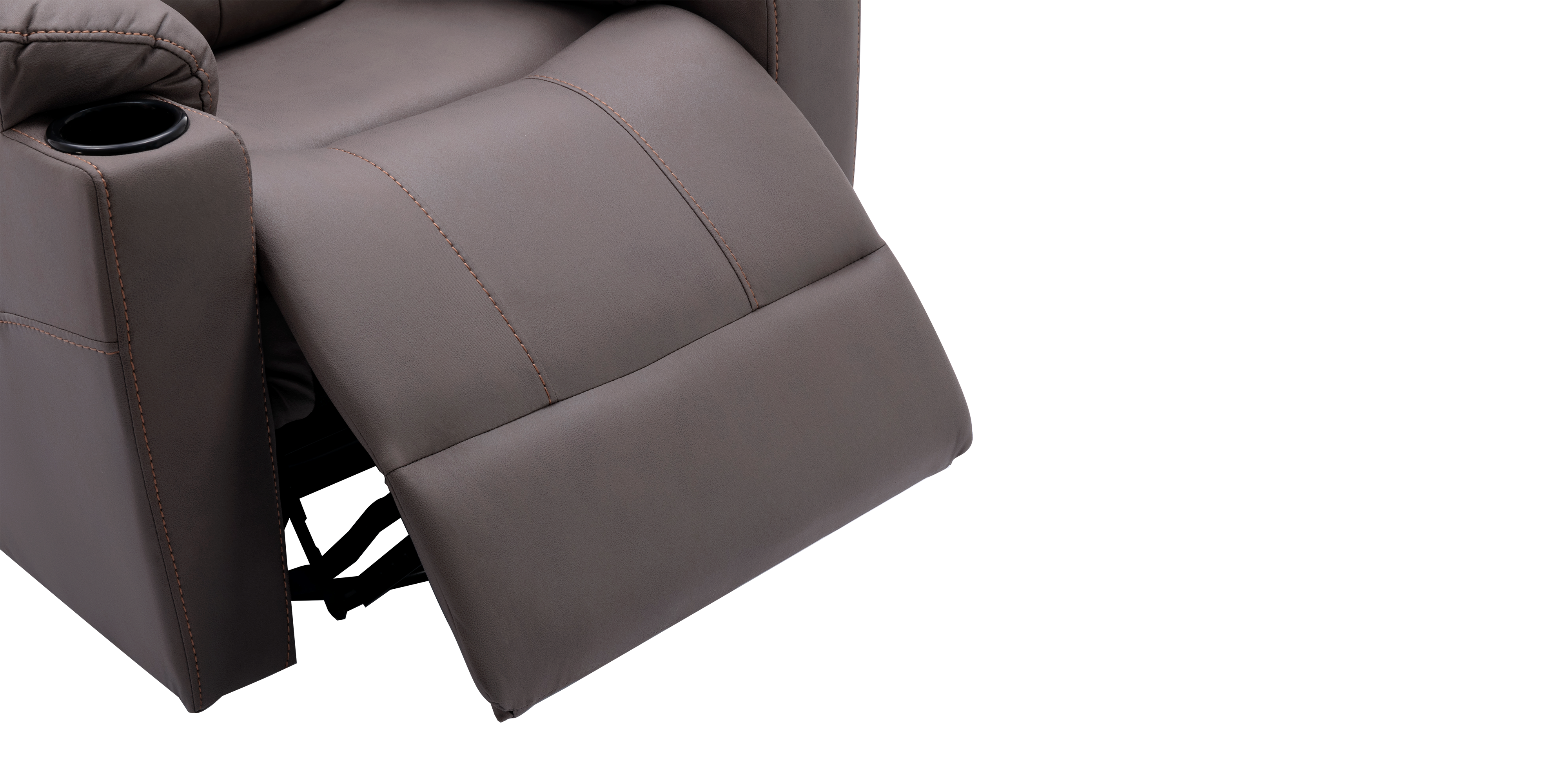 Afton Electric Recliner Technology Fabric Chair in Grey – Furniture Online