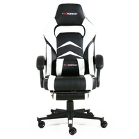 GTForce Turbo Gaming Chair with Recline and Footrest