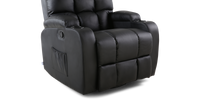 Regal Swivel Recliner Chair with Massage and Heat