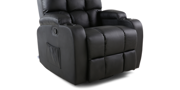 Regal Swivel Recliner Chair with Massage and Heat