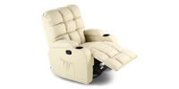 Regal Swivel Recliner Chair with Massage and Heat