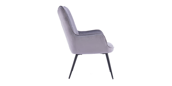 Vera Accent Chair with Footstool