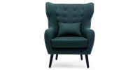 Winslow Accent Chair with Stool