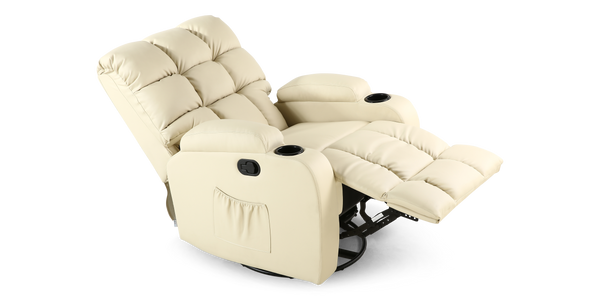 Regal Swivel Recliner Chair with Massage and Heat