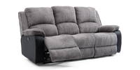 Postana 3 Seater Jumbo Cord Recliner Sofa