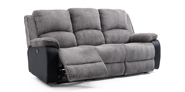 Postana 3 Seater Jumbo Cord Recliner Sofa