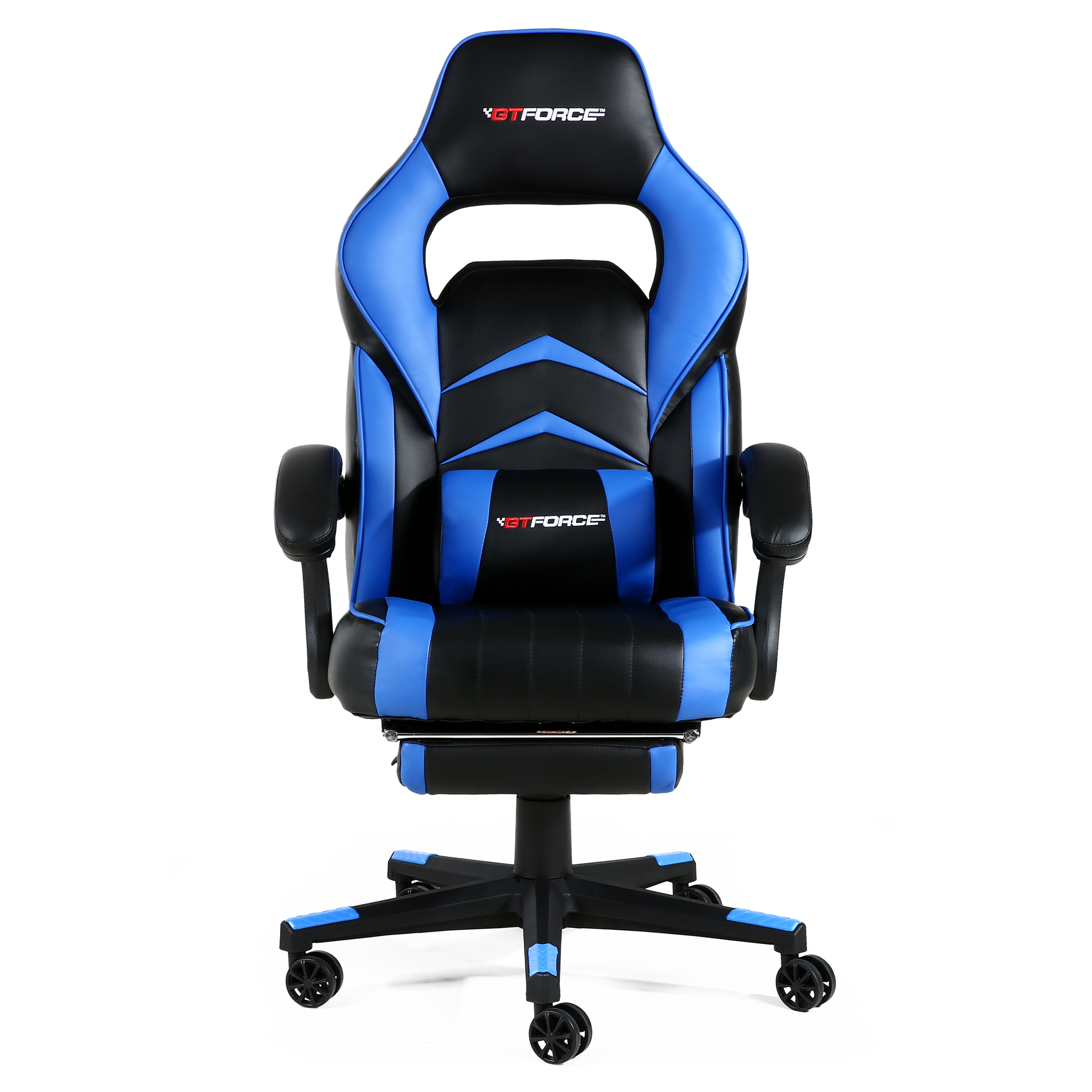 GTForce Turbo Gaming Chair with Recline and Footrest