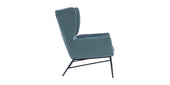 Clara Accent Chair With Footstool