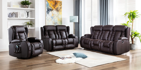 Caesar 3 Seater Recliner Sofa