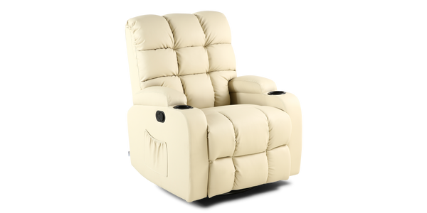 Regal Swivel Recliner Chair with Massage and Heat