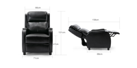 Churwell Push Back Recliner Chair