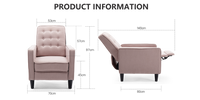 Kenton Pushback Recliner Armchair