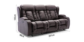 Rockingham 3 Seater Recliner Sofa