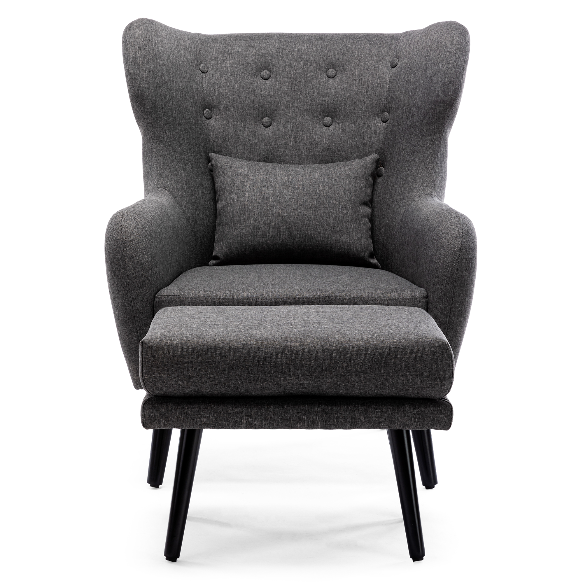 Winslow Accent Chair with Stool