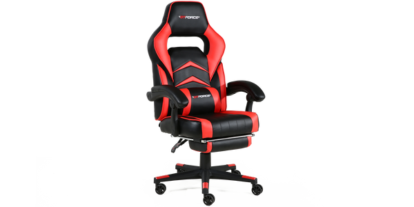 GTForce Turbo Gaming Chair with Recline and Footrest