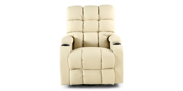 Regal Swivel Recliner Chair with Massage and Heat