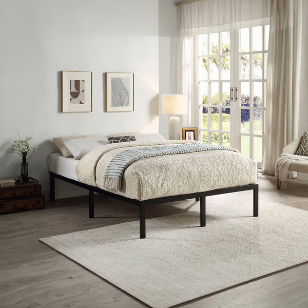 Hertford Low Platform Black Metal Bed Frame