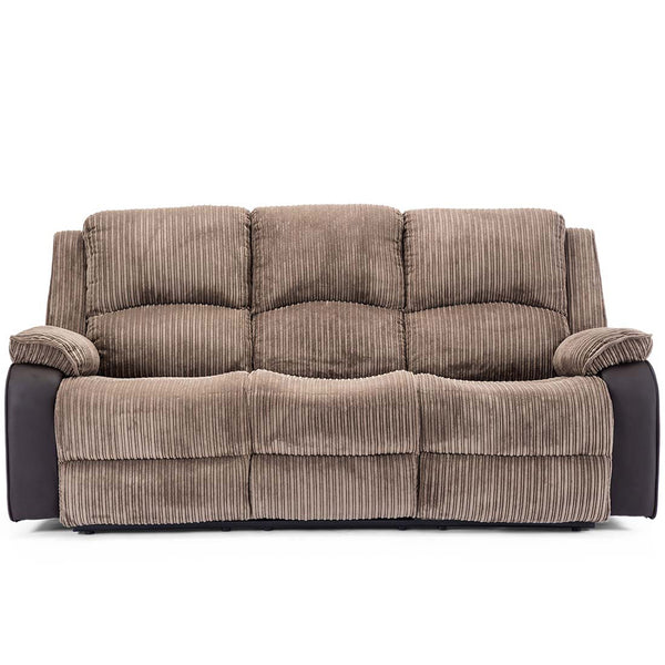 Postana 3 Seater Jumbo Cord Recliner Sofa