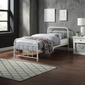 Tewin Vintage Hospital Style White Bed Frame