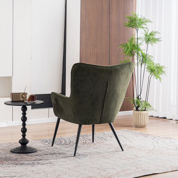 Vera Accent Chair with Footstool