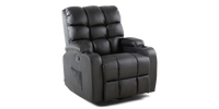 Regal Swivel Recliner Chair with Massage and Heat