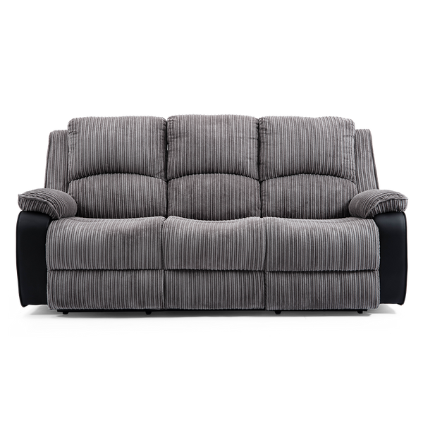 Postana 3 Seater Jumbo Cord Recliner Sofa