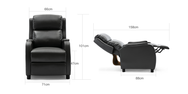 Churwell Push Back Recliner Chair