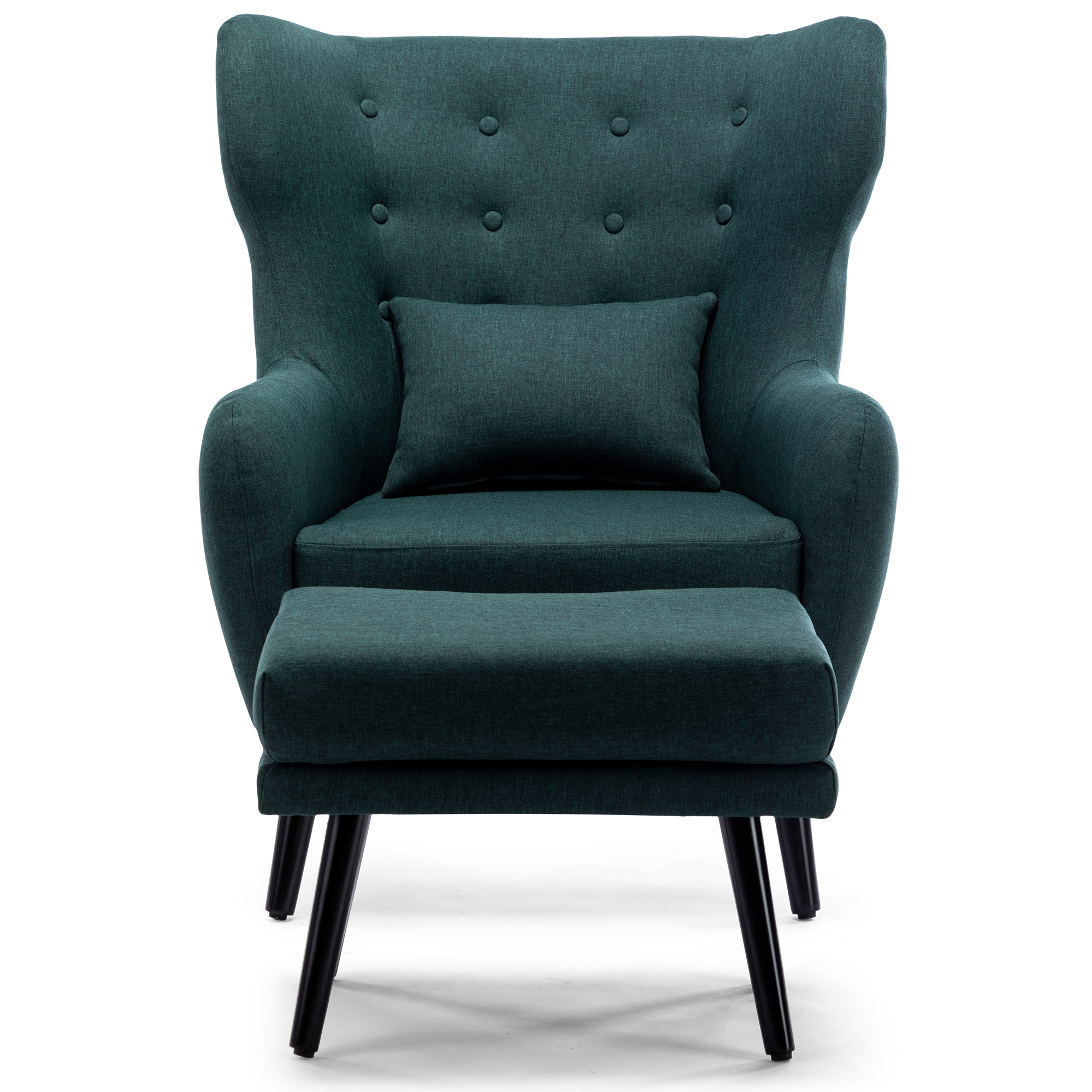 Winslow Accent Chair with Stool