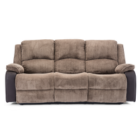 Postana 3 Seater Jumbo Cord Recliner Sofa