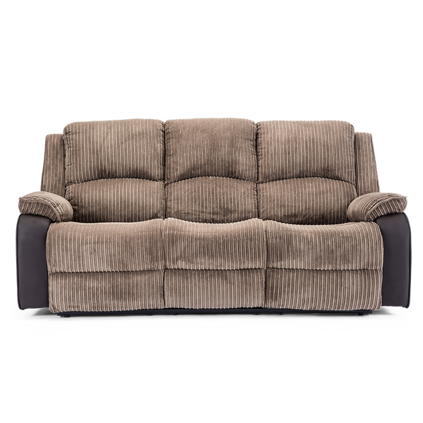 Postana 3 Seater Jumbo Cord Recliner Sofa