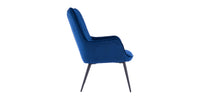 Vera Accent Chair with Footstool