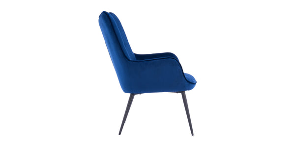 Vera Accent Chair with Footstool