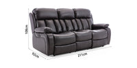 Chester Recliner 3 Seater Recliner Sofa