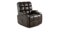 Regal Swivel Recliner Chair with Massage and Heat