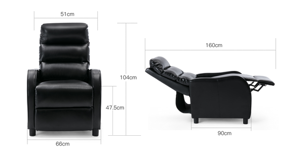 Selby Push Back Recliner Chair