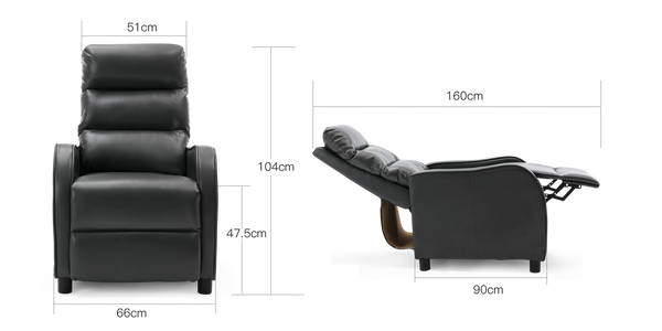 Selby Push Back Recliner Chair