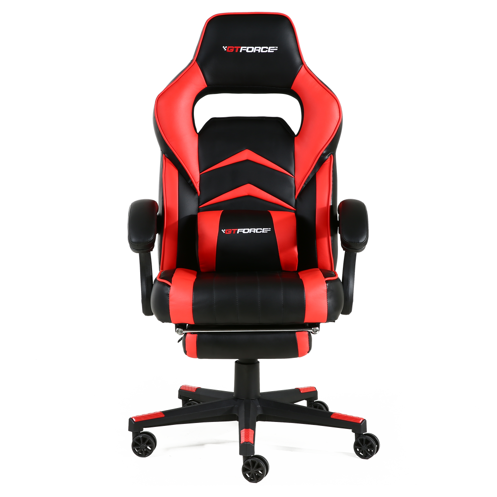 GTForce Turbo Gaming Chair with Recline and Footrest