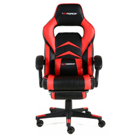 GTForce Turbo Gaming Chair with Recline and Footrest