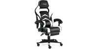 GTForce Turbo Gaming Chair with Recline and Footrest