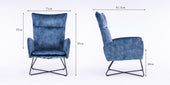 Ingrid Accent Chair With Footstool
