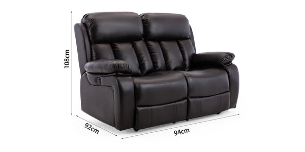 Chester Recliner 2 Seater Recliner Sofa