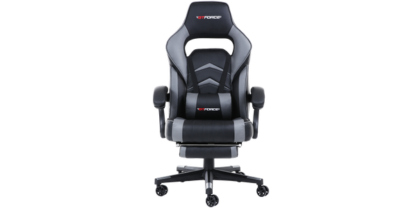 GTForce Turbo Gaming Chair with Recline and Footrest