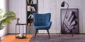 Vera Accent Chair with Footstool