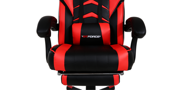 GTForce Turbo Gaming Chair with Recline and Footrest