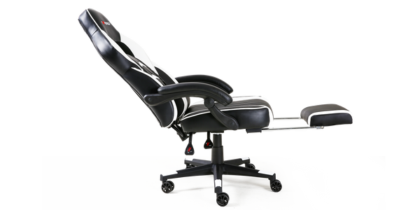 GTForce Turbo Gaming Chair with Recline and Footrest