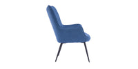 Vera Accent Chair with Footstool