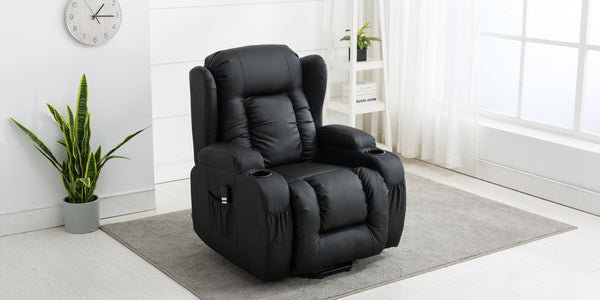 Caesar Rise Recliner Chair with Massage and Heat