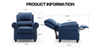 Duxford Pushback Recliner Armchair