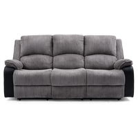 Postana 3 Seater Jumbo Cord Recliner Sofa